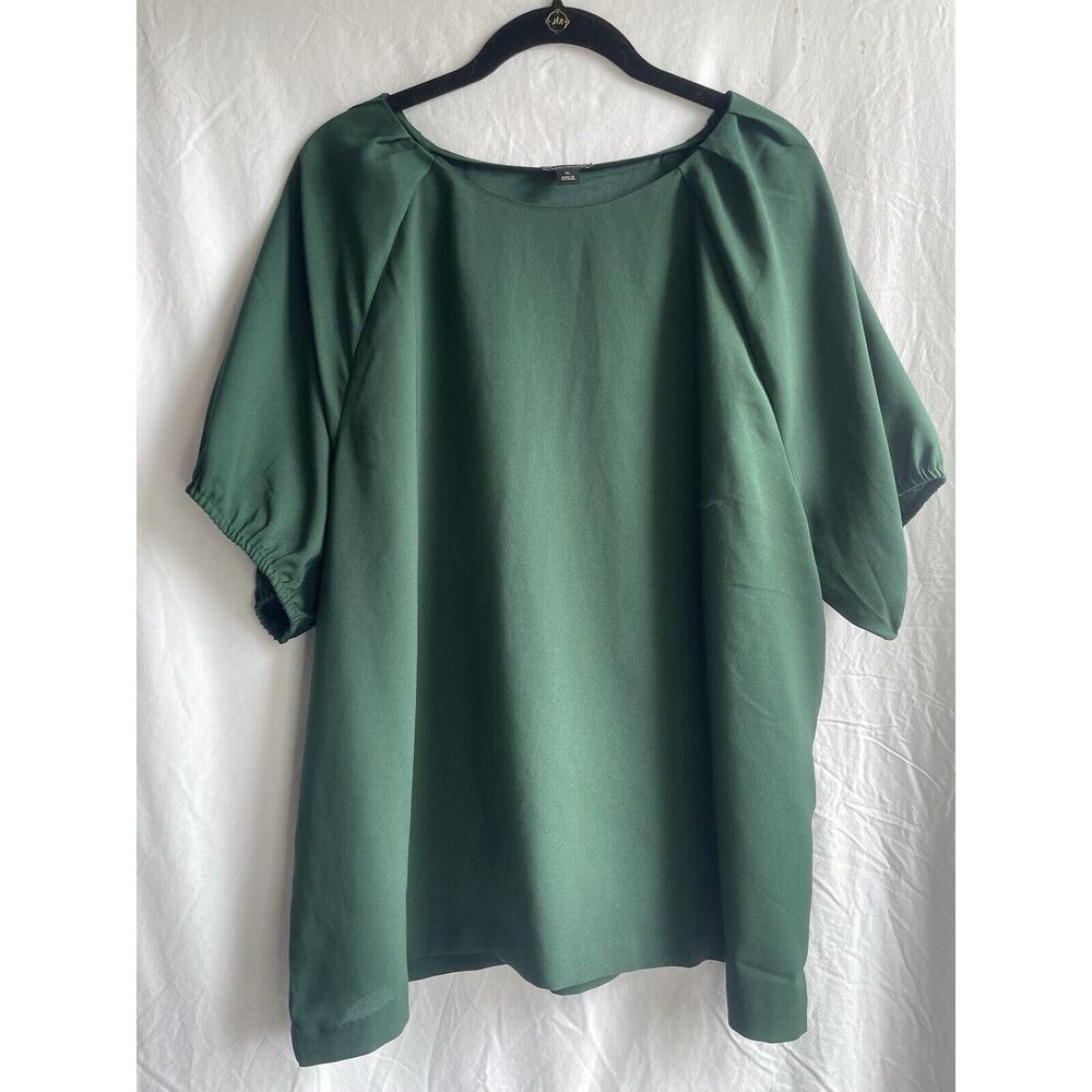 Ann Taylor Blouse Green- Size XL